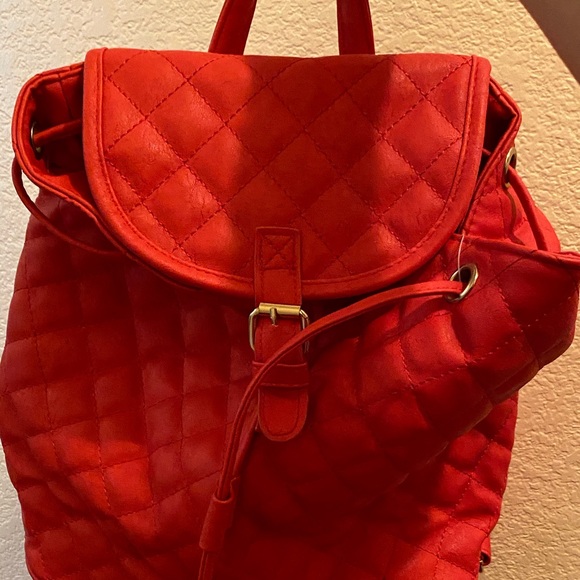 Red mini backpack - Picture 1 of 3